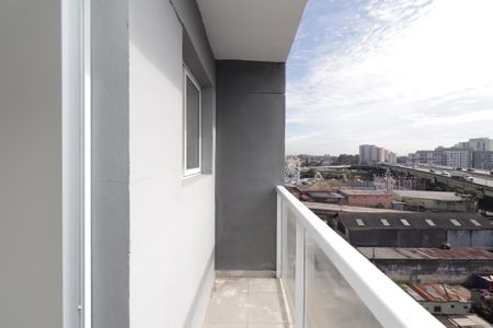 Varanda da Sala de apartamento para alugar com 2 quartos, 37m² em Itaquera, São Paulo