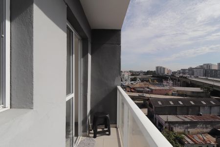Varanda da Sala de apartamento para alugar com 2 quartos, 37m² em Itaquera, São Paulo