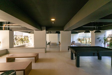 Apartamento para alugar com 32m², 2 quartos e sem vaga Apartamento para alugar com 32m², 2 quartos e sem vagaSalão de jogos