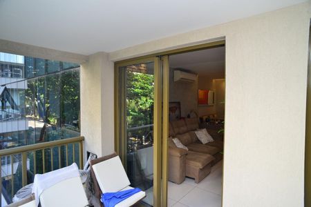 Varanda de apartamento para alugar com 2 quartos, 80m² em São Conrado, Rio de Janeiro