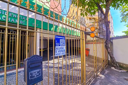 Apartamento à venda com 72m², 3 quartos e 1 vagaFachada do Prédio com placa