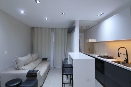 Sala de apartamento para alugar com 2 quartos, 49m² em Centro, Canoas