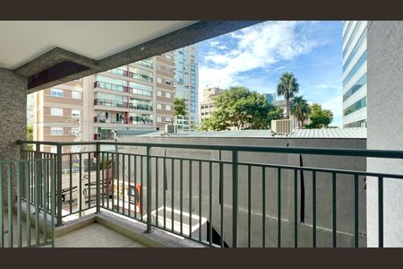 Studio à venda com 31m², 1 quarto e sem vagaVaranda