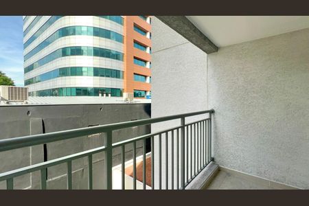 Studio à venda com 31m², 1 quarto e sem vagaVaranda