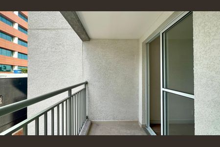 Studio à venda com 31m², 1 quarto e sem vagaVaranda