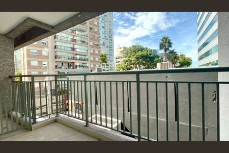 Studio à venda com 31m², 1 quarto e sem vagaVaranda