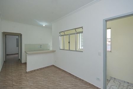 Sala/Cozinha de casa para alugar com 2 quartos, 52m² em Terceira Divisão de Interlagos, São Paulo