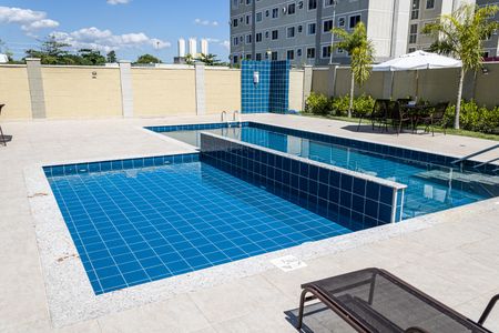 Apartamento para alugar com 44m², 2 quartos e 2 vagasÁrea comum - Piscina