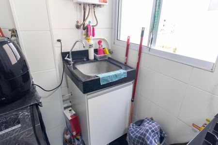 Apartamento para alugar com 44m², 2 quartos e 2 vagasCozinha e Área de Serviço