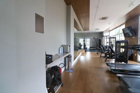 Apartamento para alugar com 207m², 3 quartos e 3 vagas Apartamento para alugar com 207m², 3 quartos e 3 vagasÁrea comum - Academia