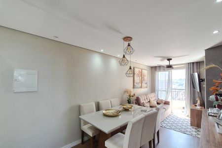 Sala de apartamento para alugar com 2 quartos, 52m² em Baeta Neves, São Bernardo do Campo