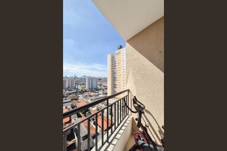 Varanda da Sala de apartamento para alugar com 2 quartos, 52m² em Baeta Neves, São Bernardo do Campo