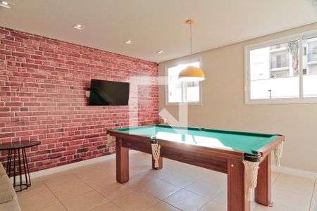 Apartamento para alugar com 34m², 2 quartos e sem vaga Apartamento para alugar com 34m², 2 quartos e sem vagaSalão de jogos