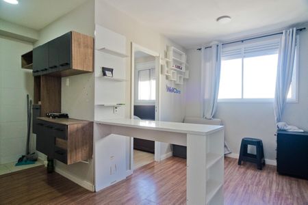 Sala de apartamento para alugar com 2 quartos, 34m² em Vila Palmeiras, São Paulo