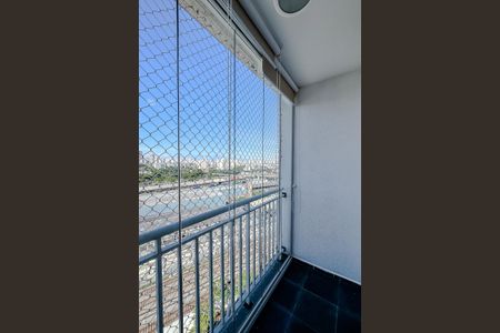 Varanda da Sala de apartamento para alugar com 2 quartos, 46m² em Belenzinho, São Paulo