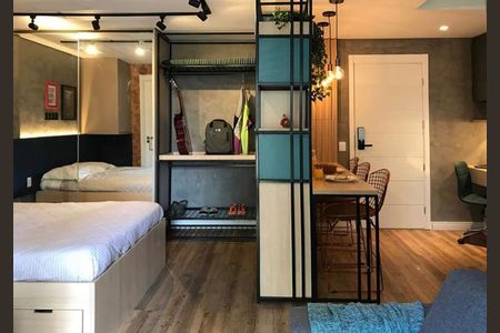 Apartamento à venda com 31m², 1 quarto e 1 vaga