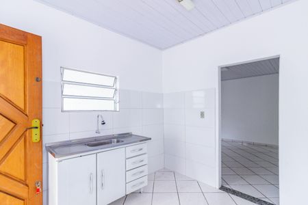 Cozinha de casa para alugar com 1 quarto, 40m² em Vila Palmeiras, São Paulo
