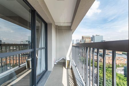 Studio à venda com 24m², 1 quarto e sem vagaVaranda