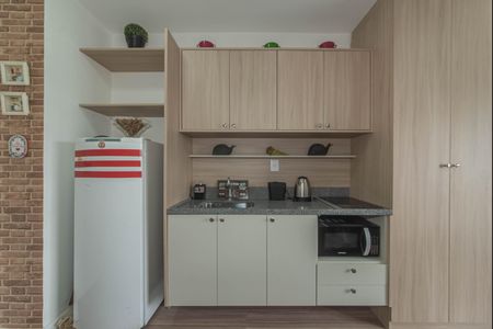 Studio à venda com 24m², 1 quarto e sem vagaCozinha