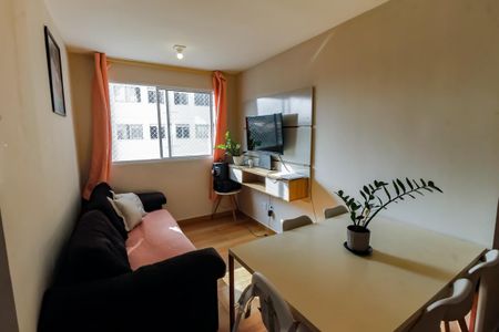 Sala de apartamento para alugar com 2 quartos, 43m² em Jardim Paris, São Paulo
