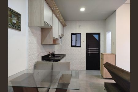 Studio mobiliado de kitnet/studio à venda com 1 quarto, 25m² em Jardim Textil, São Paulo