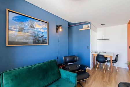 Sala de apartamento para alugar com 2 quartos, 47m² em Vila das Bandeiras, Guarulhos