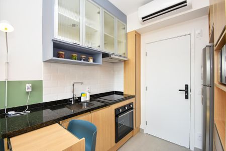 Studio para alugar com 27m², 1 quarto e sem vagacozinha