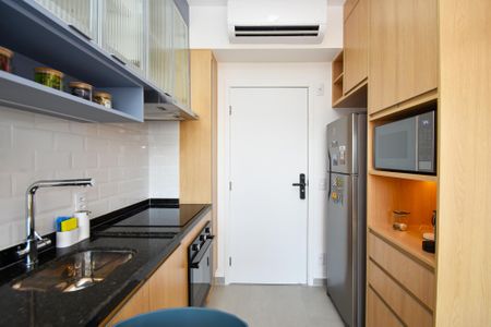 Studio para alugar com 27m², 1 quarto e sem vagacozinha