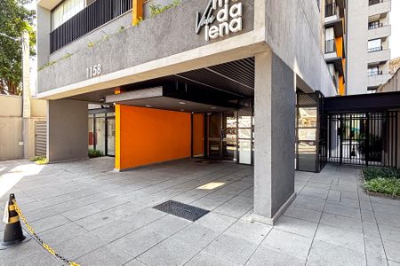 Studio para alugar com 27m², 1 quarto e sem vagafachada do predio