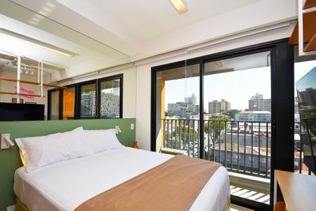 quarto  de kitnet/studio para alugar com 1 quarto, 27m² em Vila Madalena, São Paulo