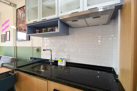Studio para alugar com 27m², 1 quarto e sem vagacozinha