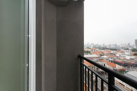 Varanda de kitnet/studio para alugar com 1 quarto, 24m² em Tatuapé, São Paulo