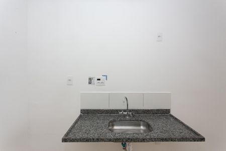 Cozinha de kitnet/studio para alugar com 1 quarto, 24m² em Tatuapé, São Paulo