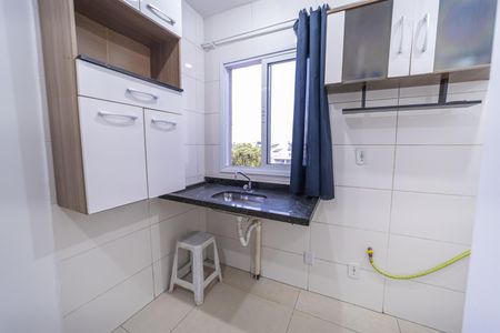 Apartamento para alugar com 29m², 1 quarto e sem vaga Apartamento para alugar com 29m², 1 quarto e sem vagaCozinha e Área de Serviço