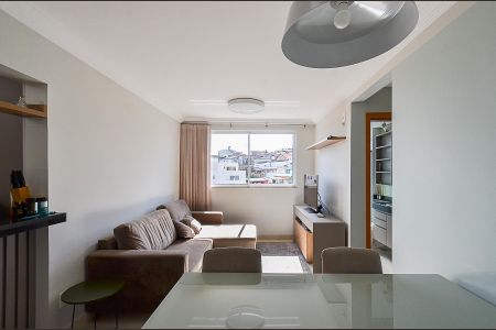 Sala Ambientes de apartamento à venda com 2 quartos, 58m² em Santa Efigênia, Belo Horizonte
