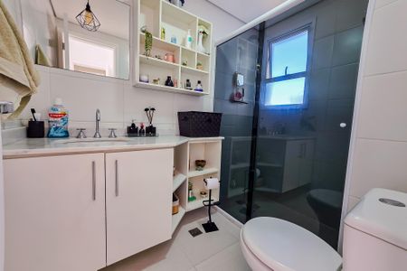 Apartamento à venda com 91m², 3 quartos e 1 vagaBanheiro da Suíte 