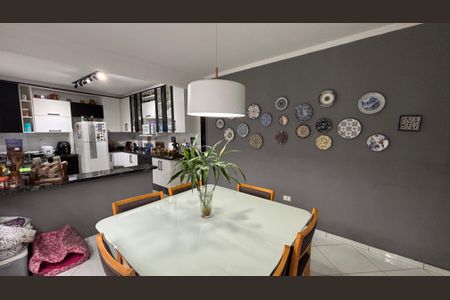 Sala de Jantar - Cozinha de casa à venda com 3 quartos, 202m² em Parque Novo Oratório, Santo André