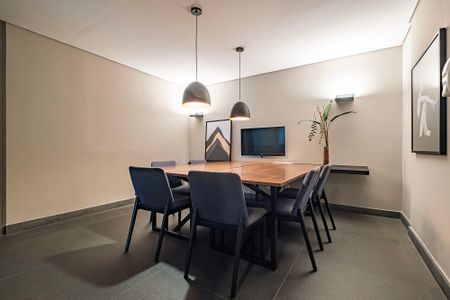 Studio à venda com 78m², 1 quarto e 2 vagasSala de Reunião