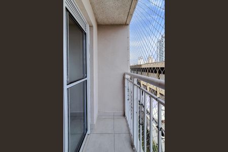 Varanda da Sala de apartamento para alugar com 1 quarto, 27m² em Várzea da Barra Funda, São Paulo