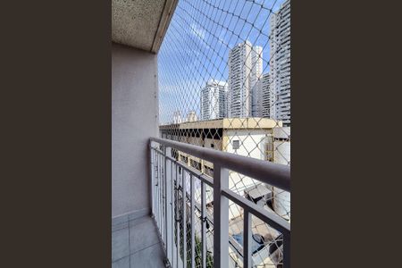 Varanda da Sala de apartamento para alugar com 1 quarto, 27m² em Várzea da Barra Funda, São Paulo