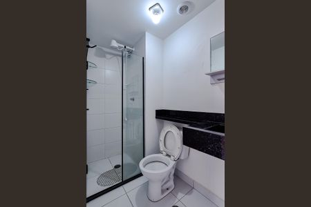 Apartamento para alugar com 27m², 1 quarto e sem vagaBanheiro da Suíte