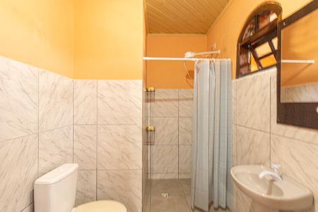 Casa de condomínio para alugar com 140m², 1 quarto e sem vagaBanheiro Social