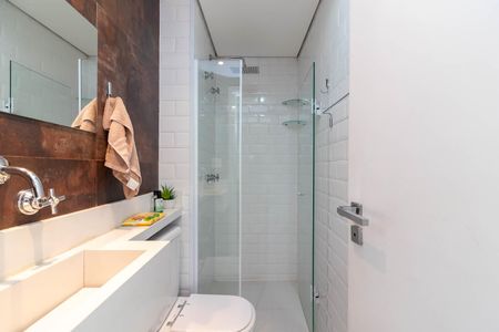 Apartamento para alugar com 60m², 1 quarto e 2 vagasBanheiro 2