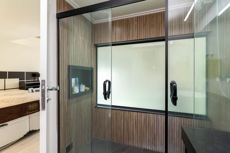 Apartamento para alugar com 60m², 1 quarto e 2 vagasBanheiro da Suíte