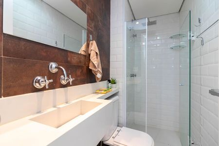 Apartamento para alugar com 60m², 1 quarto e 2 vagasBanheiro 2