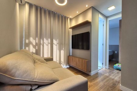 Sala de apartamento à venda com 2 quartos, 46m² em Jardim São Vicente, Campinas