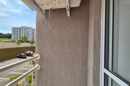 Varanda da Sala  de apartamento à venda com 2 quartos, 46m² em Jardim São Vicente, Campinas