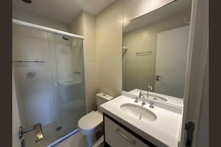 Apartamento para alugar com 80m², 2 quartos e 1 vagaBanheiro da Suíte