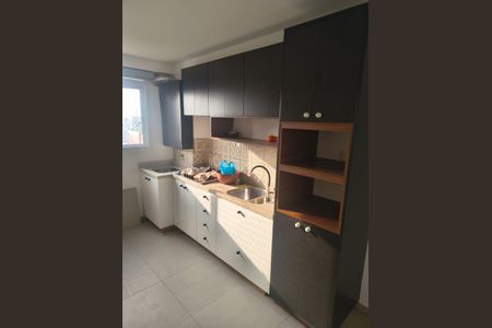 Cozinha de apartamento para alugar com 1 quarto, 33m² em Brás, São Paulo