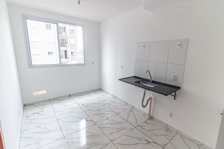 Sala/Cozinha de apartamento para alugar com 1 quarto, 26m² em Belenzinho, São Paulo